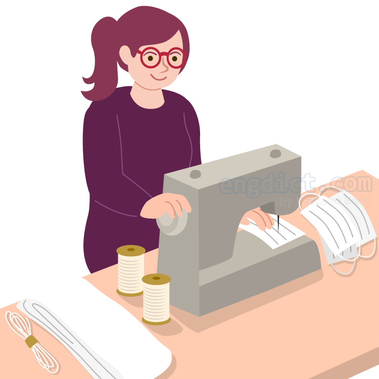 seamstress (ซีมสเทรส) แปลว่าอะไร? ดูความหมาย ภาพประกอบ ตัวอย่างประโยค | ENGDICT.COM Seamstress (ซีมสเทรส) แปลว่าอะไร? ดูความหมาย ภาพประกอบ ตัวอย่างประโยค | Engdict.Com