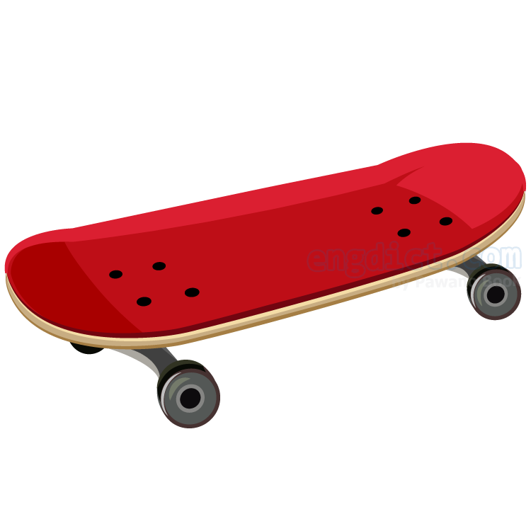 skateboard แปลว่า กระดานสเก็ต