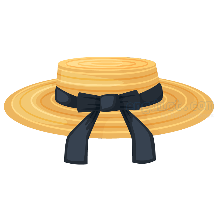 straw hat แปลว่า หมวกสาน