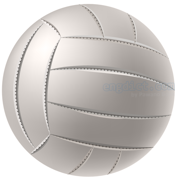 volleyball แปลว่า ลูกวอลเลย์บอล
