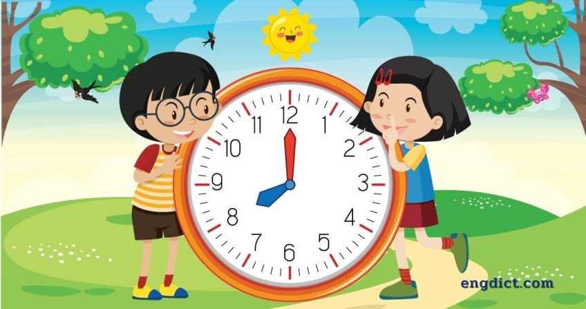 ประโยคพูดภาษาอังกฤษเมื่อต้องการถามเวลา และบอกเวลา