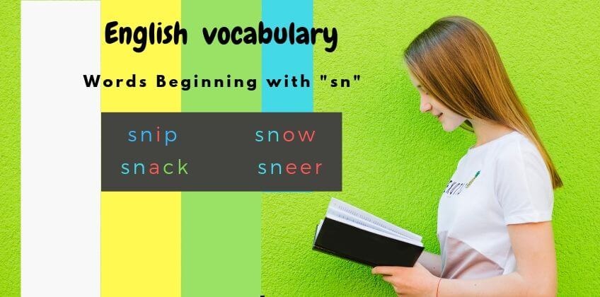 คำศัพท์ภาษาอังกฤษที่ ขึ้นต้นด้วย sn