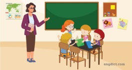 ประโยคภาษาอังกฤษและบทสนทนาที่ใช้ในห้องเรียน (Classroom expressions)