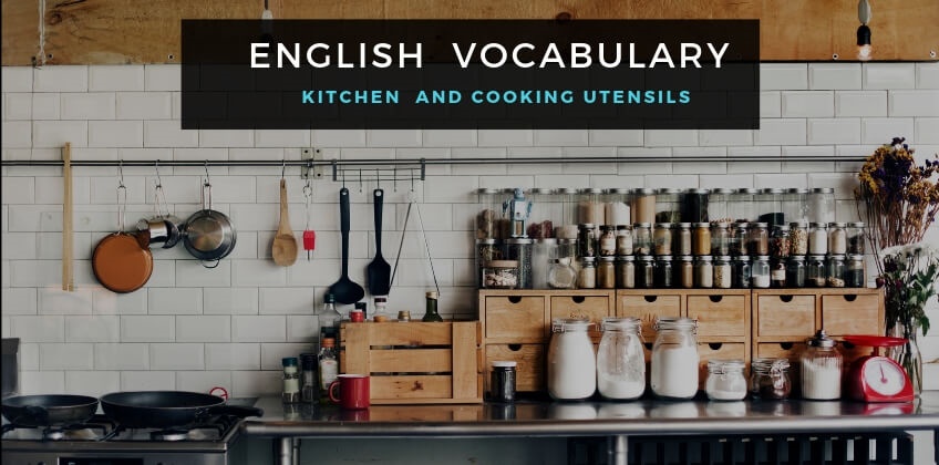 คำศัพท์ภาษาอังกฤษ ของใช้ในห้องครัว