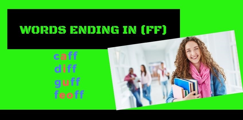 คำศัพท์ภาษาอังกฤษที่เขียนสะกดลงท้ายด้วย ff