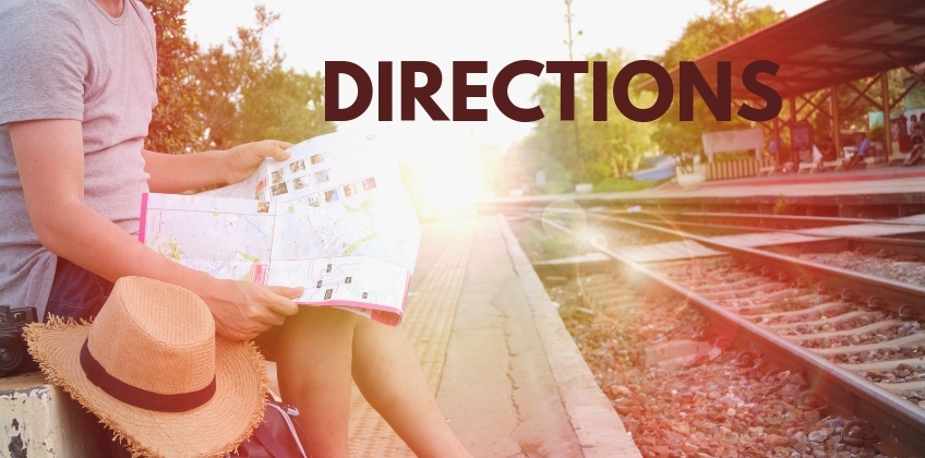 การบอกตำแหน่งและที่ตั้งเป็นภาษาอังกฤษ